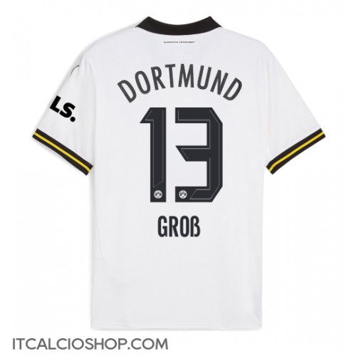Borussia Dortmund Pascal Gross #13 Terza Maglia 2024-25 Manica Corta
